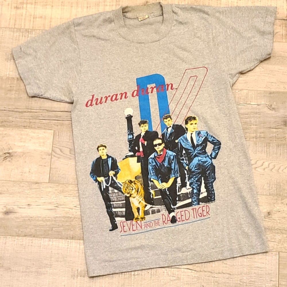 VINTAGE 1984 Duran Duran Concert Tshirt